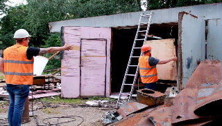 Демонтаж гаражей в Луховицах, цена от 1734 руб. – услуги под ключ от ИП Садыков В. Р.